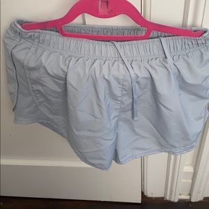 grey nike athletic shorts